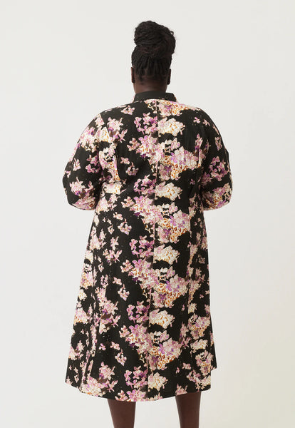 Alba Shirt Dress - Hydrangea Splice | Nancybird