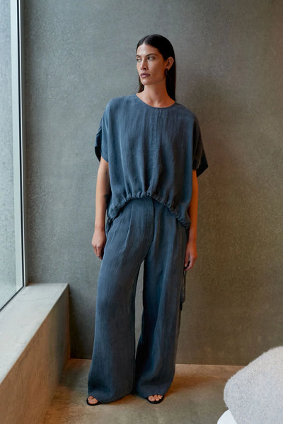 DELME TOP - Blue Steel | Elk The Label