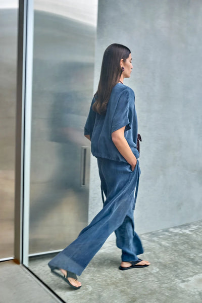 DELME PANT - BLUE STEEL | Elk The Label