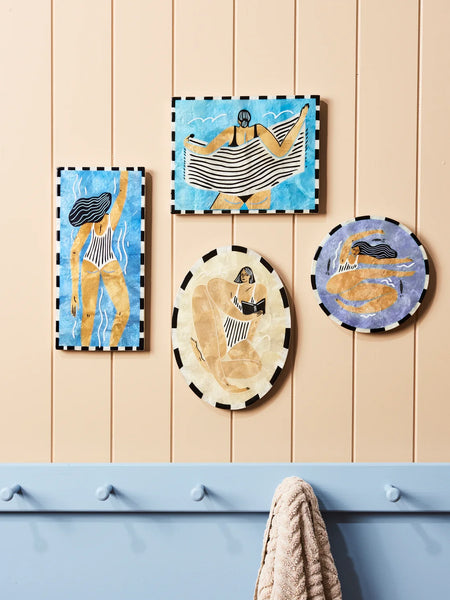 BEACH DAY WALL ART SWIM | Jones & Co