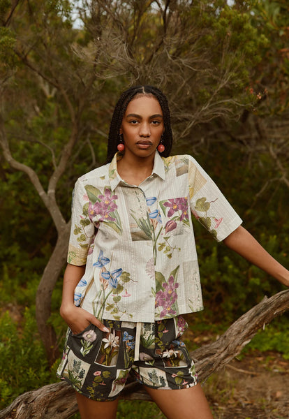 Summer Shirt - Archive Floral | Nancybird
