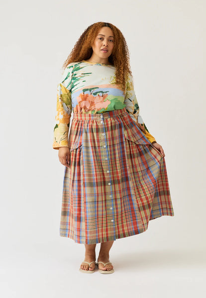 Acacia Skirt - Coast Check | Nancybird