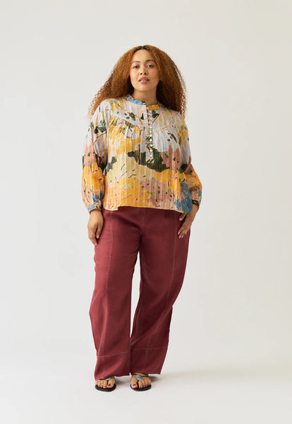 Sierra Blouse Long Sleeve - Sunny Clearing | Nancybird