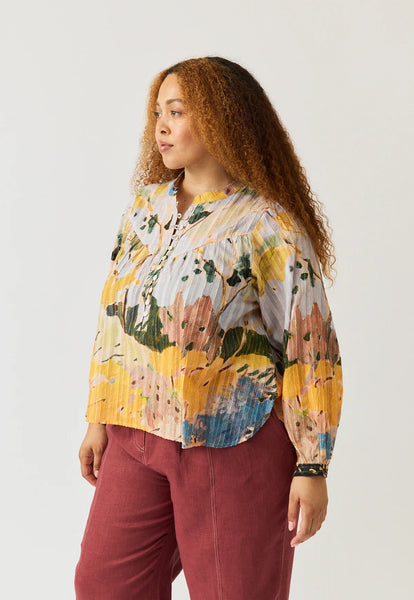 Sierra Blouse Long Sleeve - Sunny Clearing | Nancybird