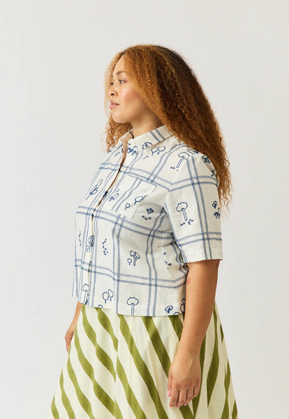 Summer Shirt - Arreth Embroidered | Nancybird