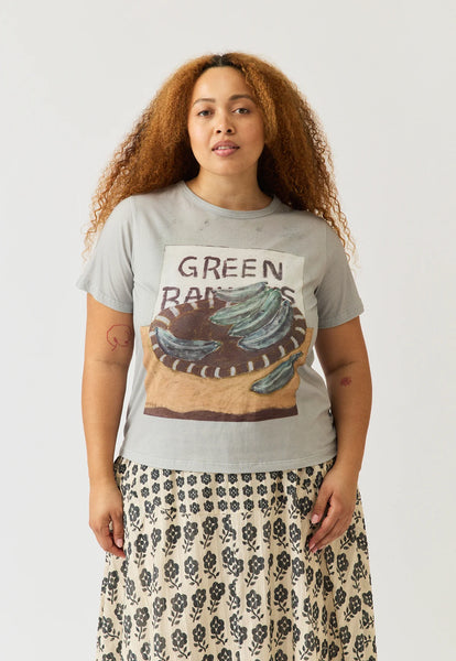 Apollo Tee - Green Bananas | Nancybird