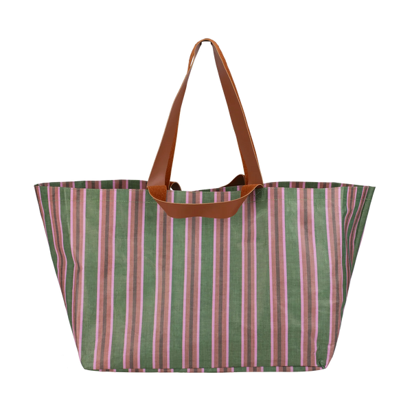 KOLLAB | Beach Bag | Forest Stripe