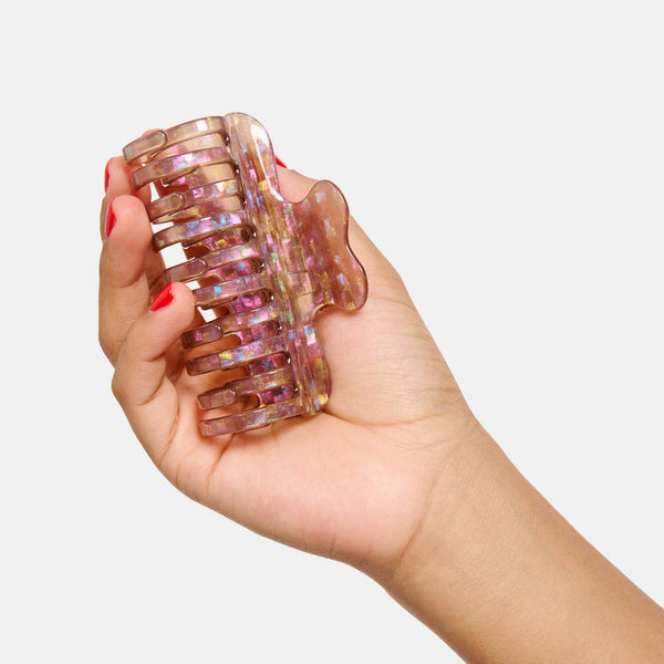 Jojo Claw in Small Hazel Sparkle | Chunks