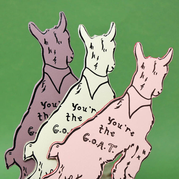 GOAT Bookmark | Ark Colour Design