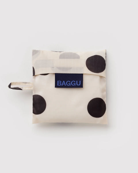 Baggu | Baby | Cream and Black Polka Dot