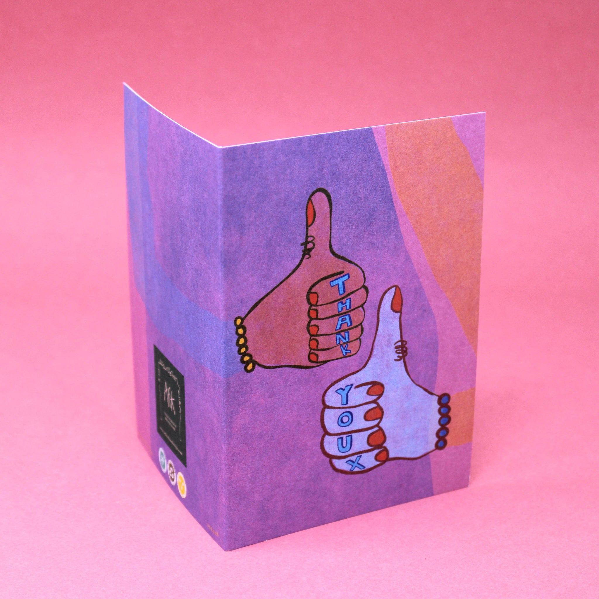 Thumbs Up Greetings Card | Ark Colour Design