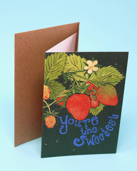 You're The Sweetest Greetings Card | Ark Colour Design