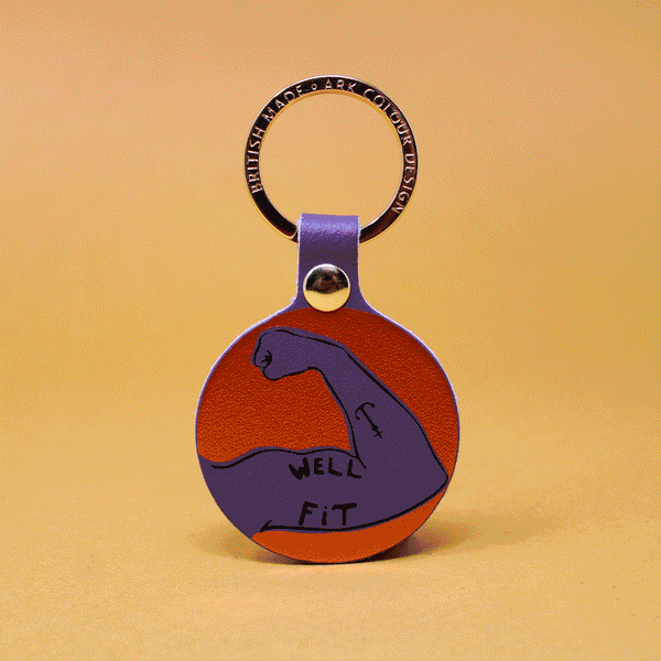 Well Fit Key Fob | Ark Colour Design