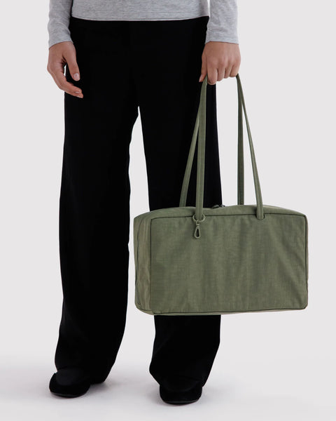 Baggu | Medium Nylon Bowler Bag | Caper