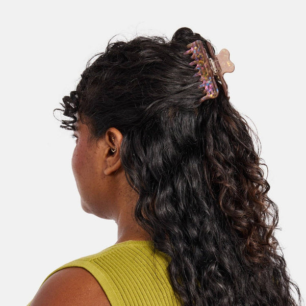 Jojo Claw in Small Hazel Sparkle | Chunks