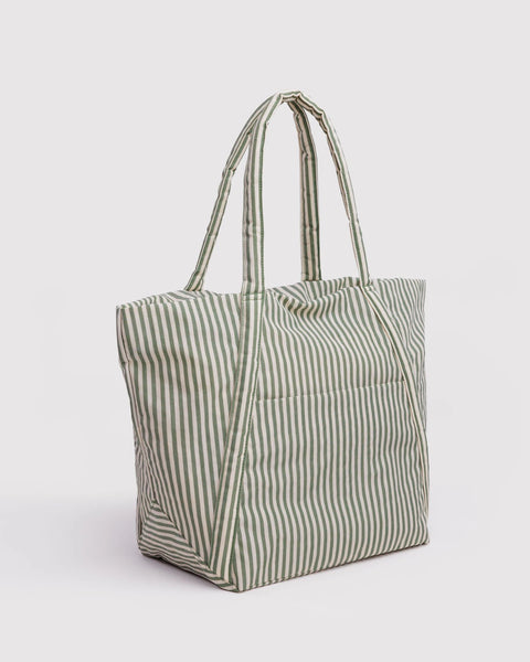 Baggu | Cloud Bag | Sage Stripe