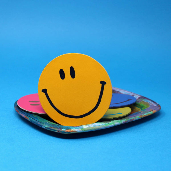 Happy Face Magnet - Assorted | Ark Colour Design