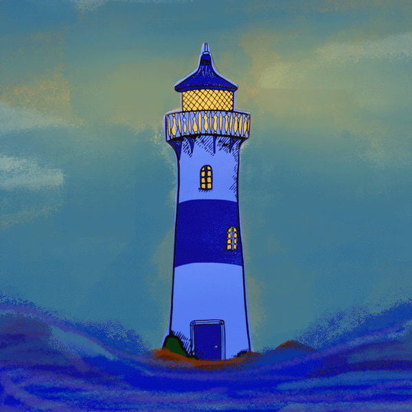 Lighthouse Bookmark | Ark Colour Design