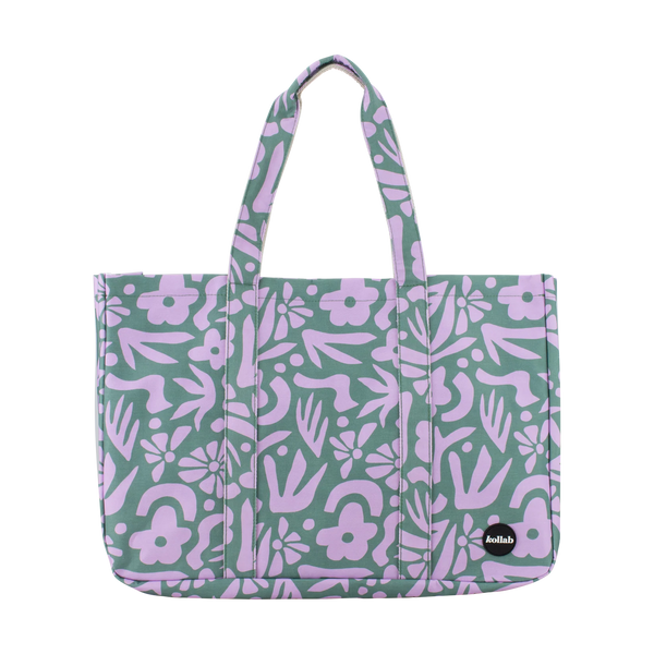 KOLLAB | Carryall Cargo Bag | Lavender Bloom