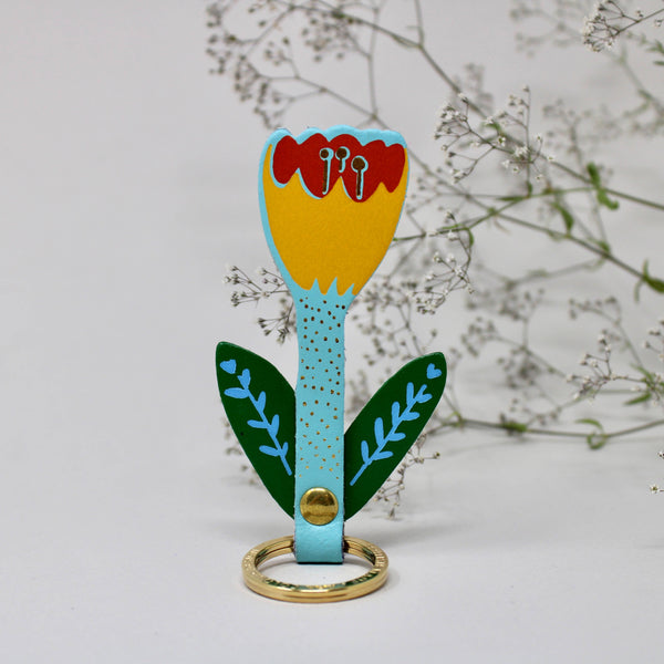 Tulip Flower Key Fob | Ark Colour Design