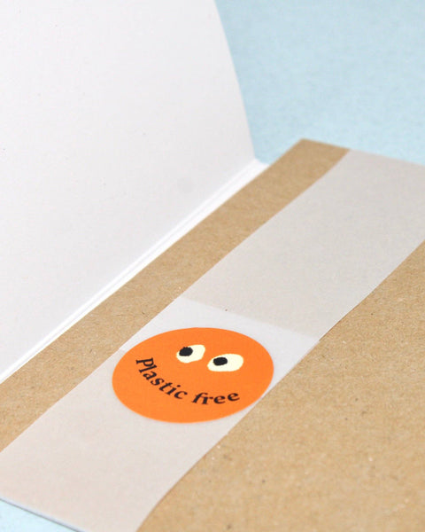 Big Birthday Slug A6 Greetings Card | Ark Colour Design