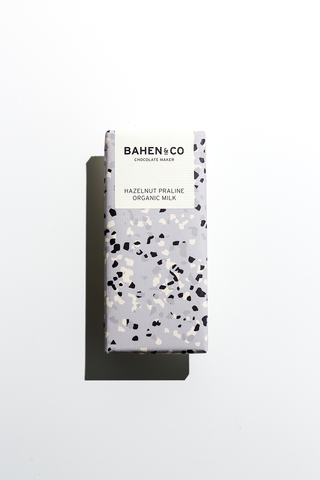 Hazelnut Praline Organic Milk Chocolate | Bahen & Co