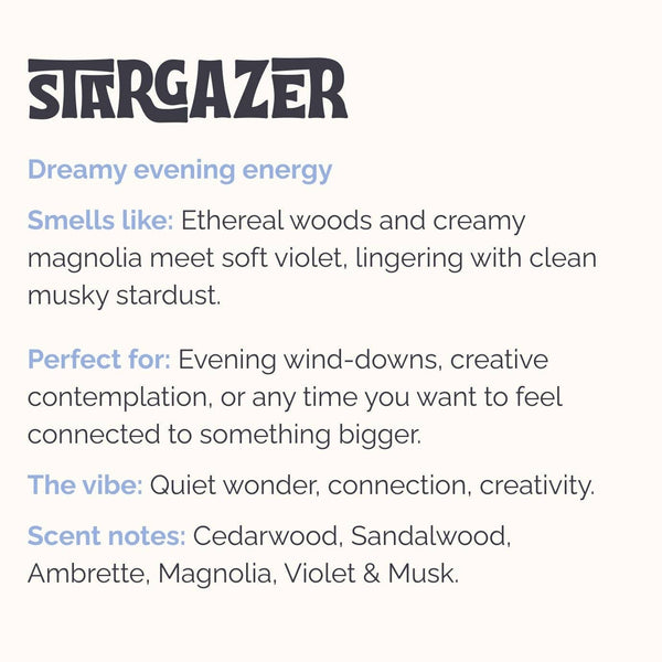 STARGAZER | Incense | Sandalwood, Violet, Musk | Lo-Fi Rituals