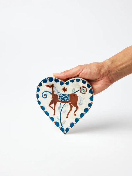 PALOMA HEART WHITE HORSE  | Jones & Co