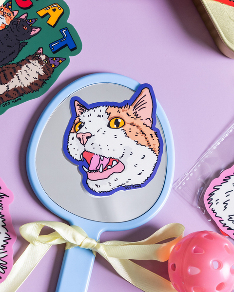 Ginger Cat Sticker | Odd Hand Co