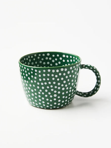 CHINO MUG GREEN SPRINKLE | Jones & Co