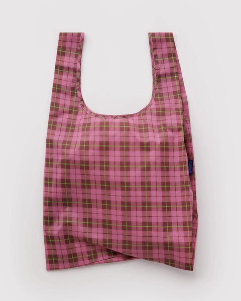 Baggu | Standard | Azalea Pink Tartan