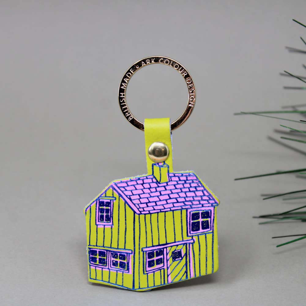 Log Cabin Key Fob | Ark Colour Design