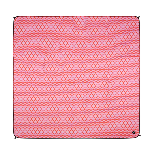 KOLLAB | Picnic Mat | Cherry Zig Zag