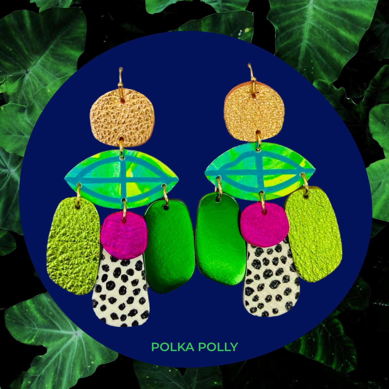Majestic Green | Polka Polly