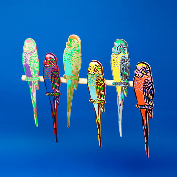 Parakeet Bookmark | Ark Colour Design