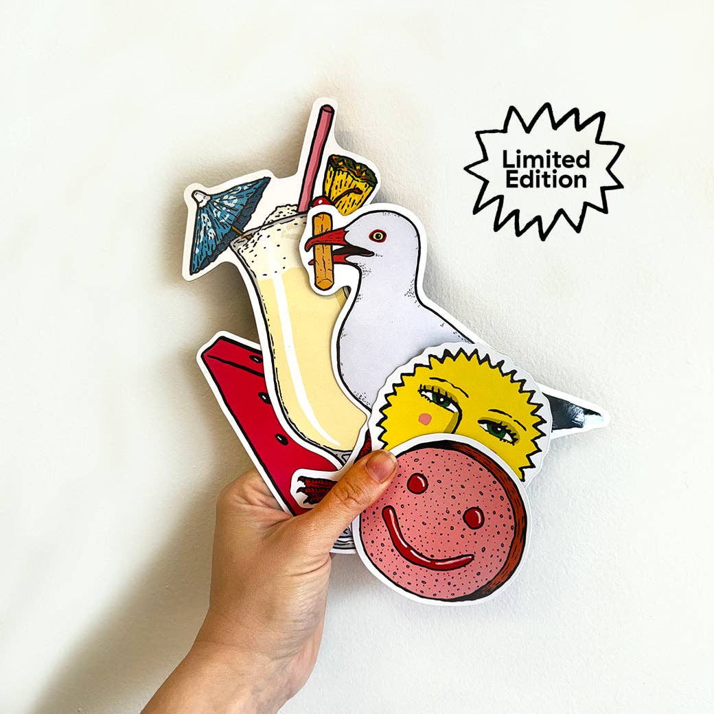 Summer Fun Magnets | Billie Justice Thomson