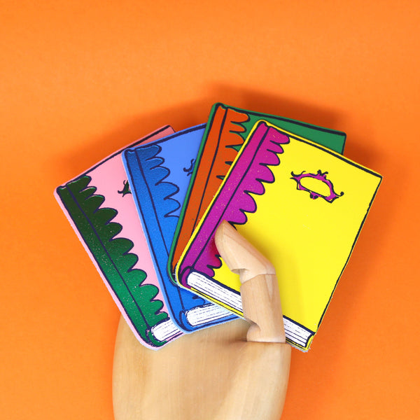 Book Coaster - Set of 4 | Ark Colour Design