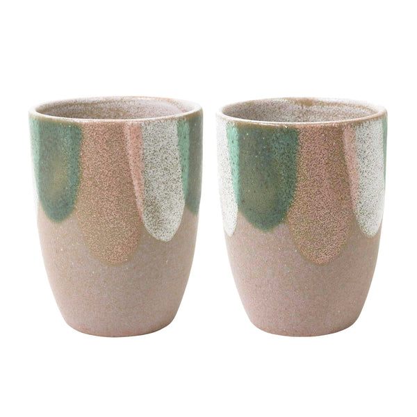 Latte Cup Set of 2 - Green Tate Collection | Robert Gordon