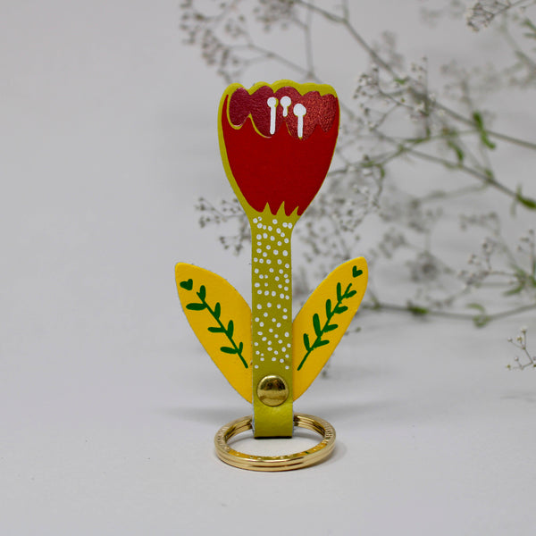Tulip Flower Key Fob | Ark Colour Design