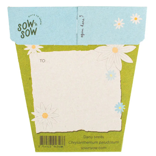 Daisy Gift of Seeds  | Sow n Sow