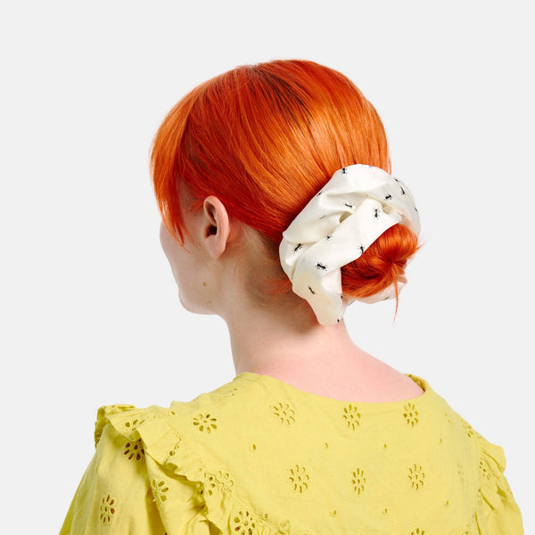Silk Scrunchie in Large Ants | Chunks