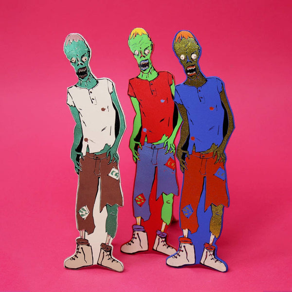 Zombie Bookmark | Ark Colour Design