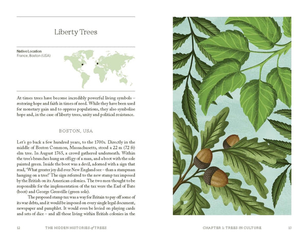 The Hidden Histories of Trees Fascinating Stories of our Most-loved Trees By Maddie Bailey | Hardie Grant