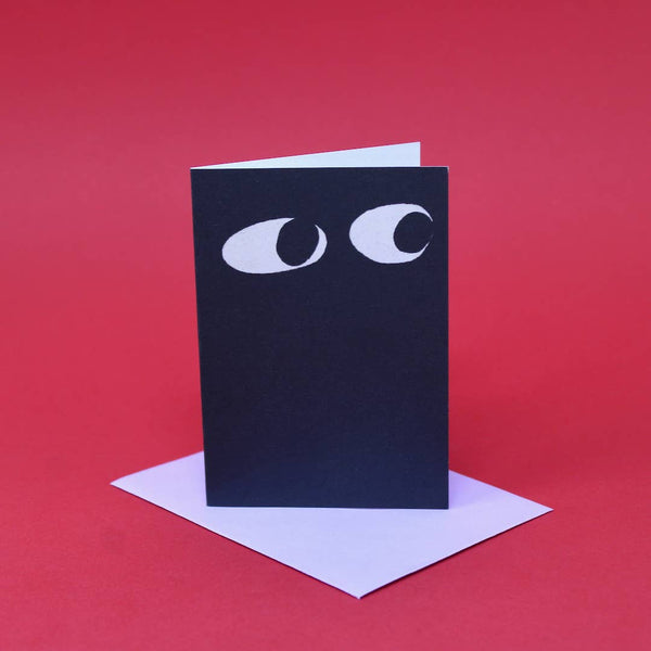 Googly Eye Mini Greetings Card | Ark Colour Design