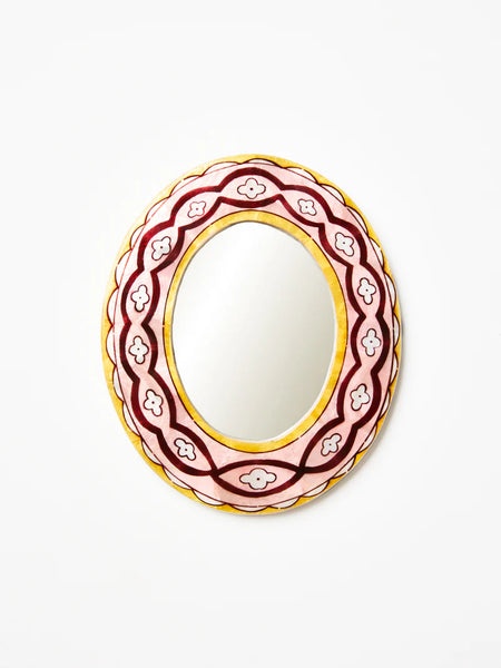 SAMIRA MIRROR PINK WAVES | Jones & Co