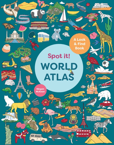 Spot It! World Atlas By Megan McKean | Hardie Grant