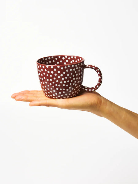 CHINO MUG MAHOGANY SPRINKLE  | Jones & Co