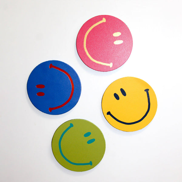 Happy Face Magnet - Assorted | Ark Colour Design