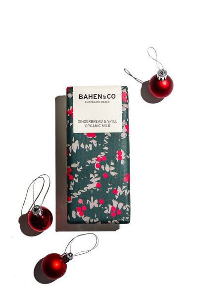 Gingerbread & Spice Organic Milk Chocolate | Bahen & Co