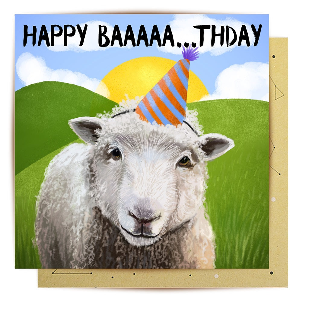 Happy Baaathday Greeting Card | La La Land